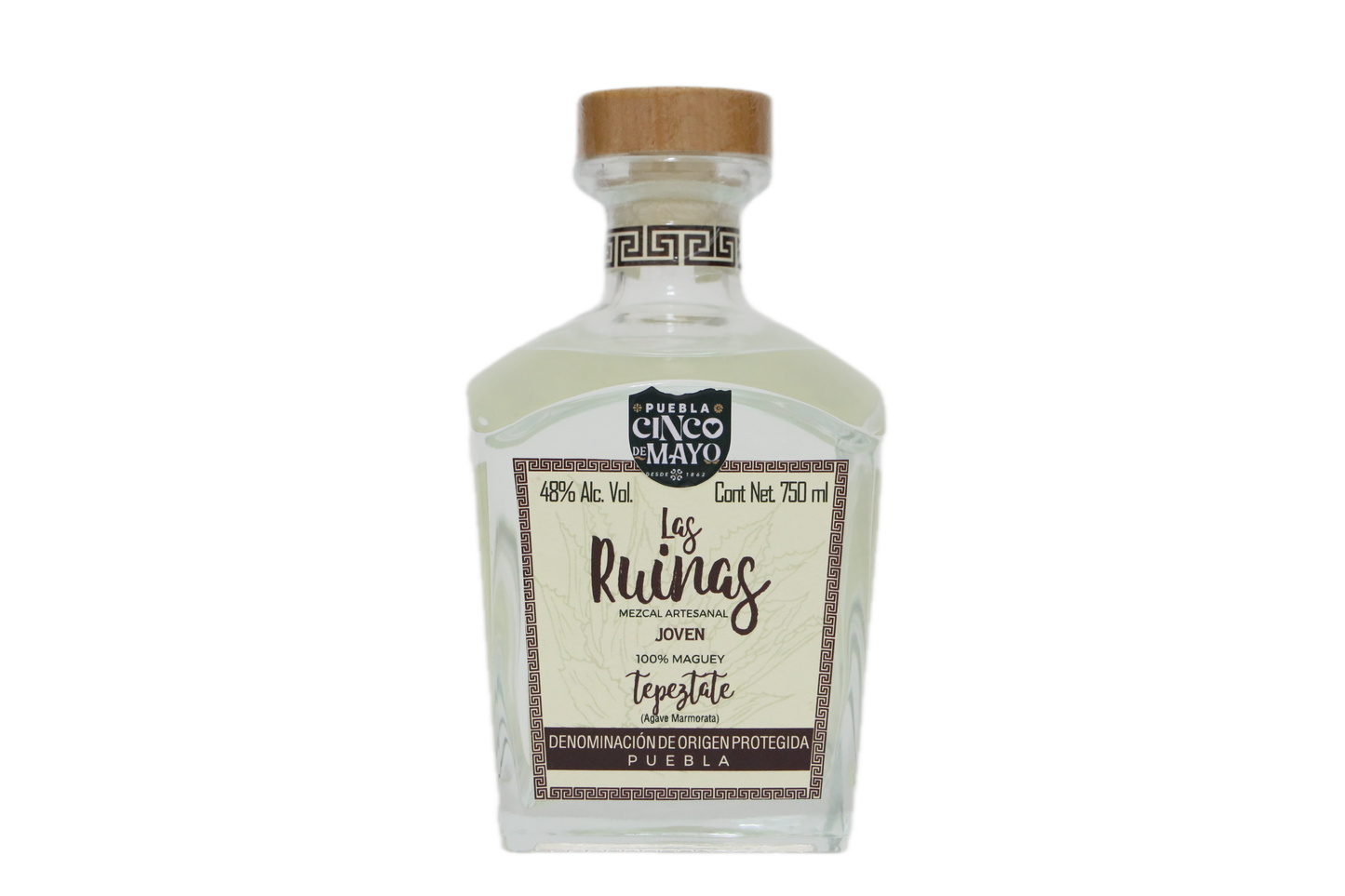 Caja Las Ruinas Mezcal Tepeztate 750ml