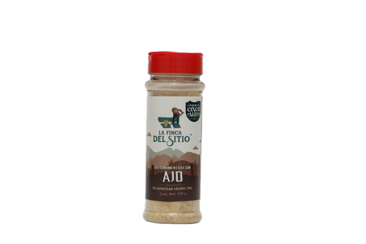Caja La Finca Del Sitio Sal Con Ajo 100 Gr