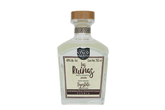 Caja Las Ruinas Mezcal Tepeztate 750ml