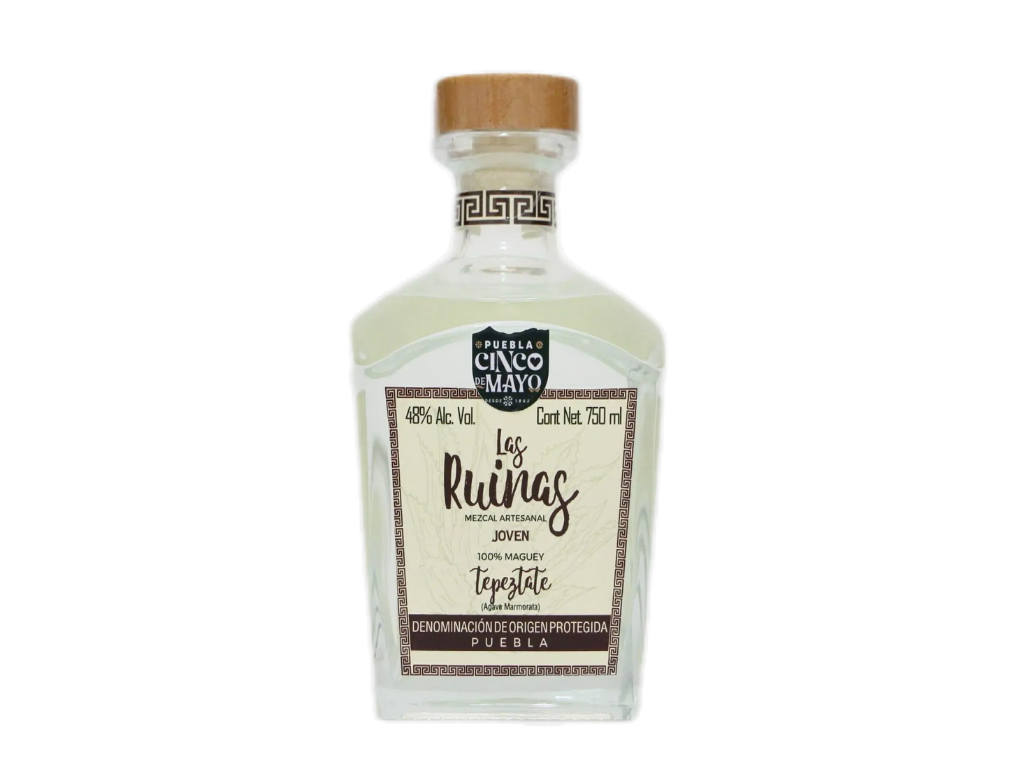 Caja Las Ruinas Mezcal Tepeztate 50Ml
