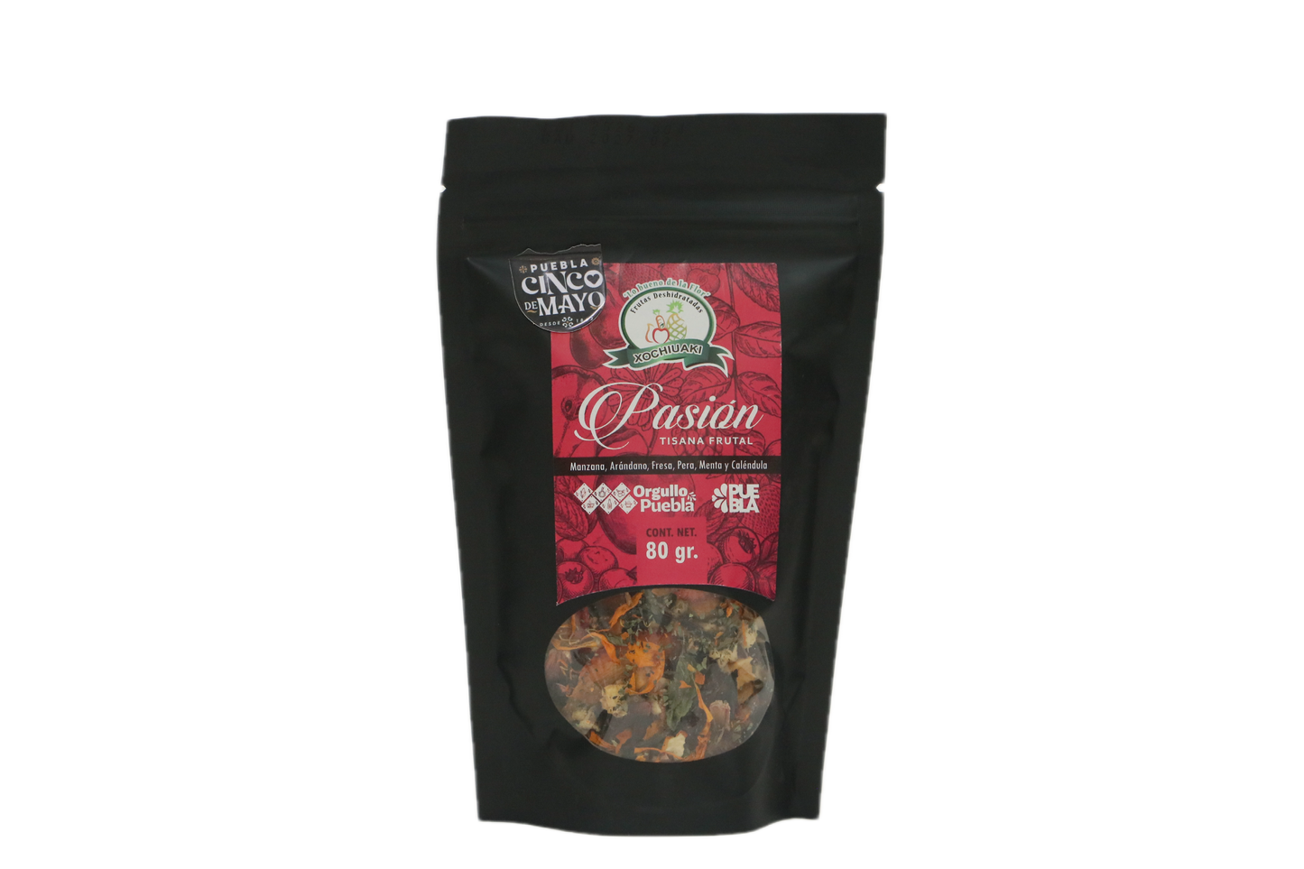 Caja Xochihuaki Tisana Pasión 80Gr