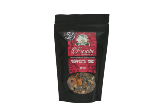 Caja Xochihuaki Tisana Pasión 80Gr