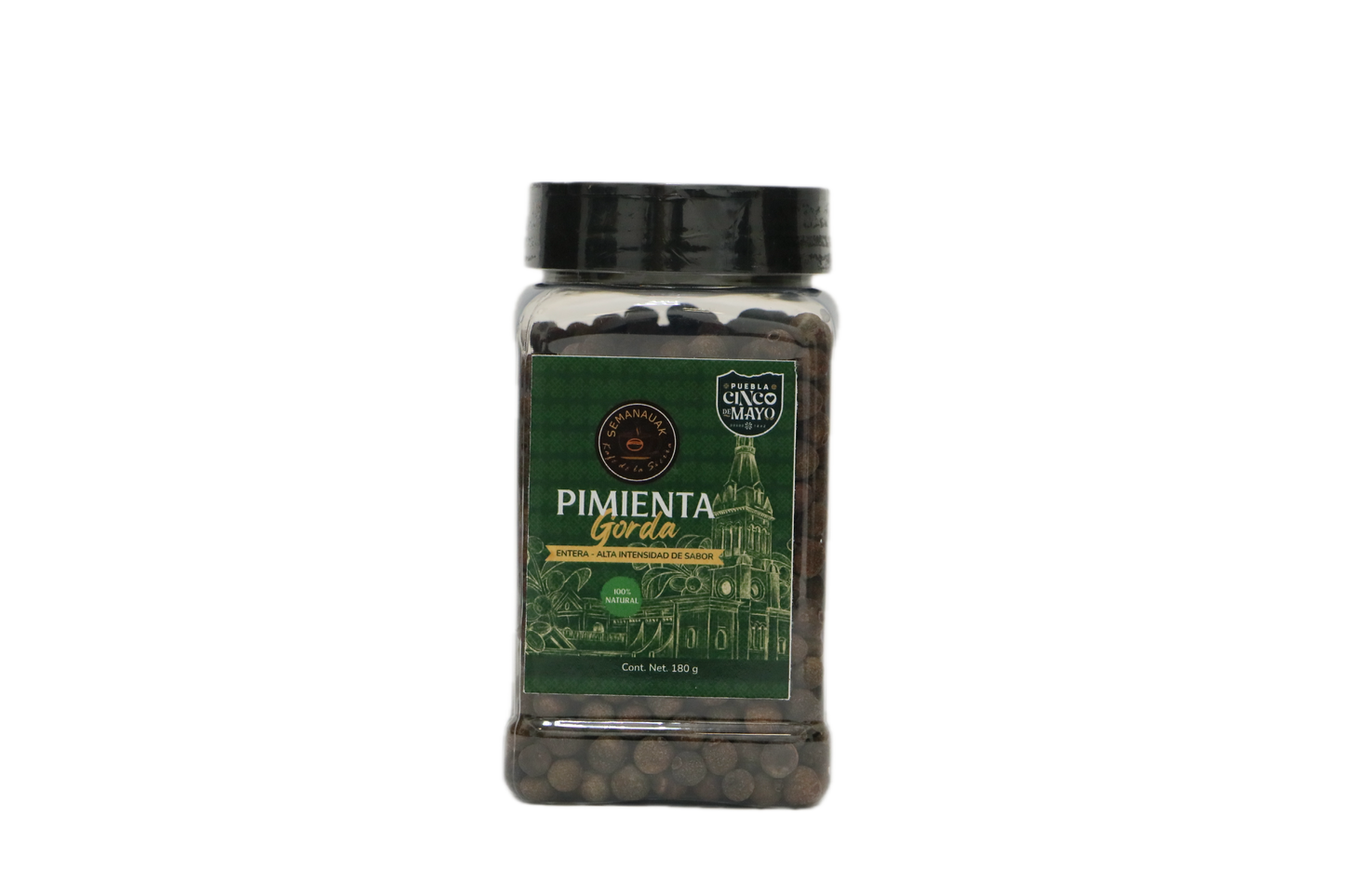Caja Semanauk Pimienta Gorda Entera 180 Grs