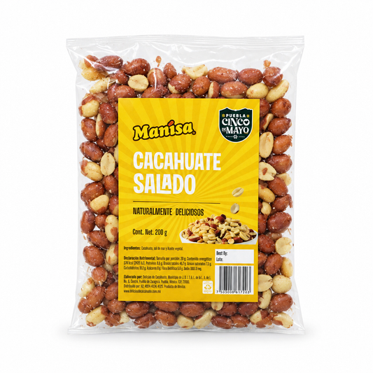 Manisa Cacahuate Salado 200 Gr