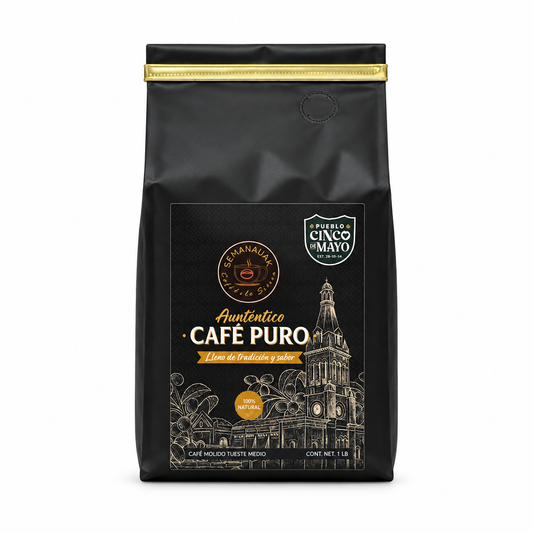 Semanauk Café Molido Gourmet Tostado Medio 1 Lb