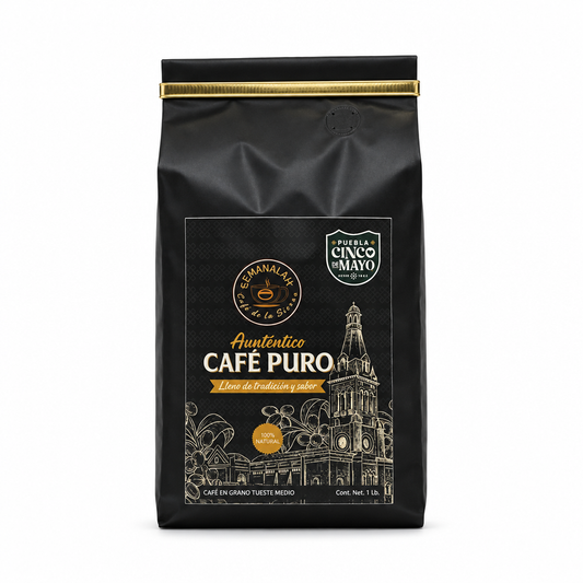 Semanauk Café En Grano Gourmet Tostado Medio 1 Lb