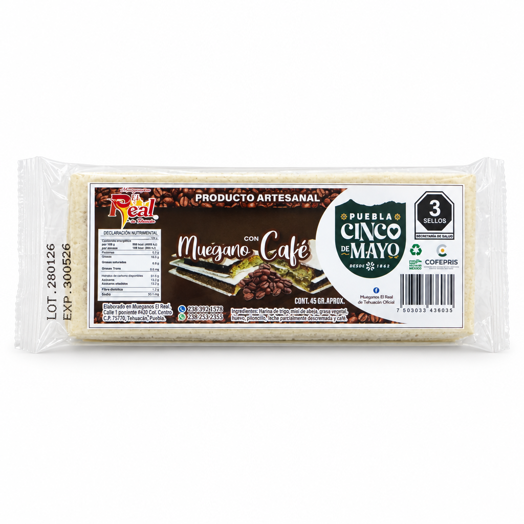 El Real Muegano Con Café 45Gr