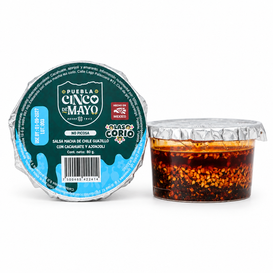 Las Corio Salsa Macha Azul 80 Gr
