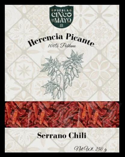 Chile Serrano Seco