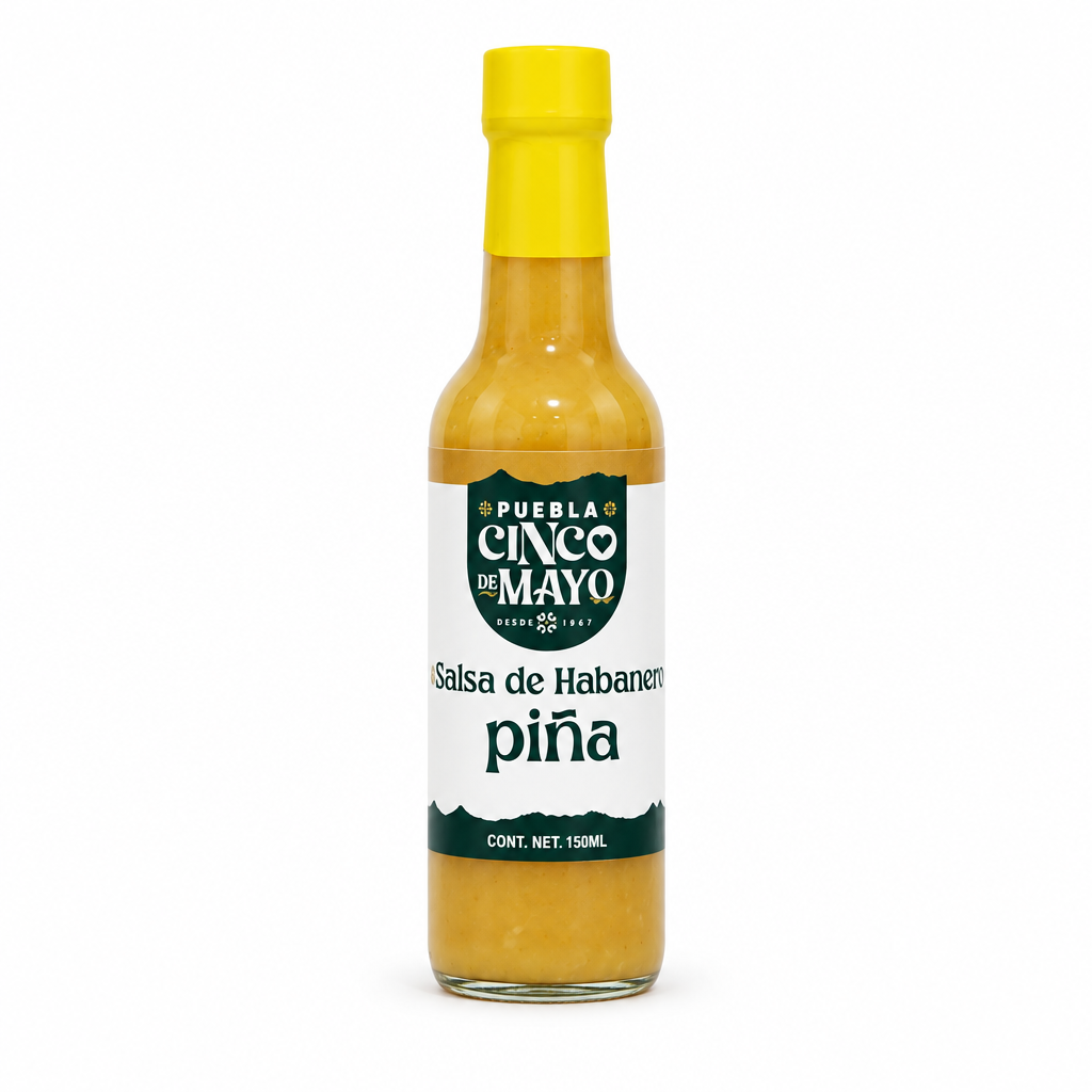 Zacateco Salsa Habanero Piña 150 Gr